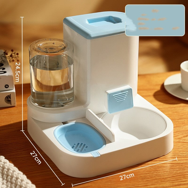 Large Capacity Pet Water Dispenser with Wet and Dry Separation