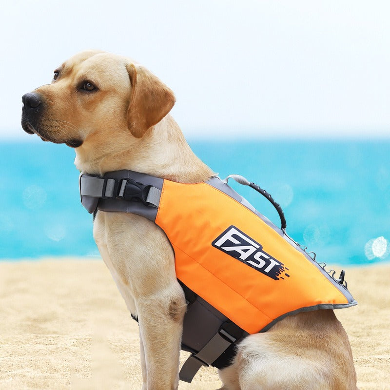 Reflective Dog Life Jacket Swimming Suit