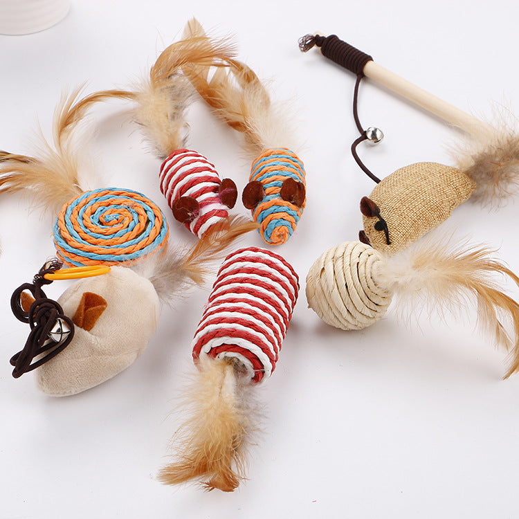 Amazon Best-Selling Cat Interactive Toy Set (Multiple Items)