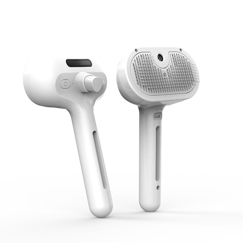 Self-Cleaning Mist Spray Pet Grooming Brush