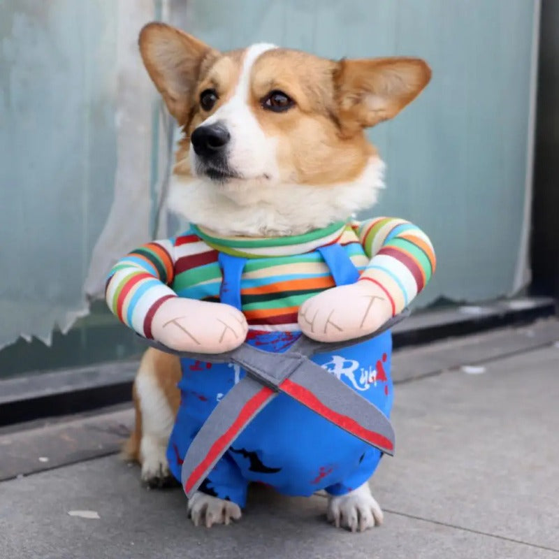 Pet Halloween Costume Scissor Hand Outfit