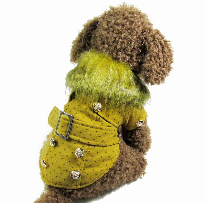 Dog Winter Coat - Warm Cotton Pet Clothing
