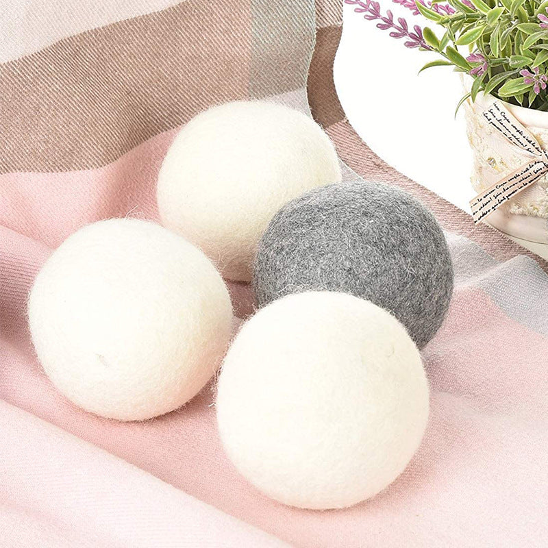 Wool Dryer Balls 6-7cm for Laundry Static Reduction