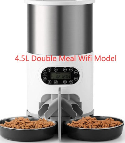 Automatic Pet Feeder with Dual Meal Options