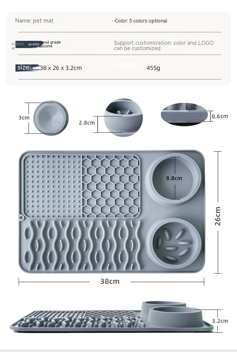 Non-Slip Silicone Pet Feeding Mat