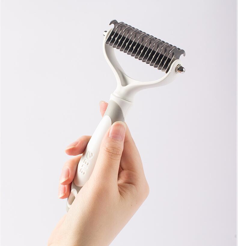 Long-Haired Pet Comb and Cleaning Tool