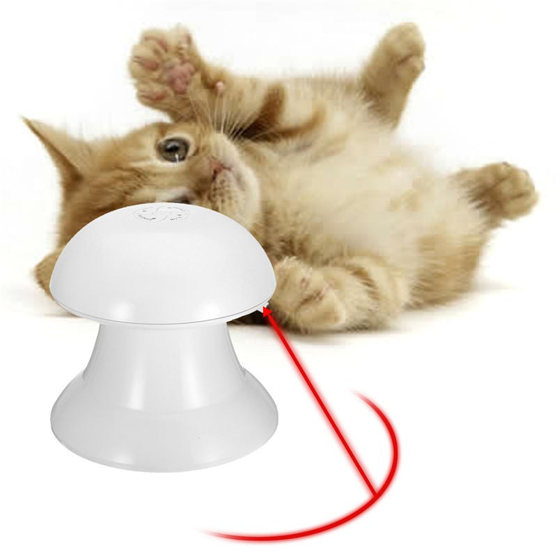 360-Degree Laser Cat Toy with Infrared Light