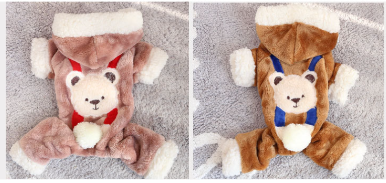 Warm Snowball Bear Clothing Transformation