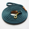 Pet Leather and Nylon Traction Rope
