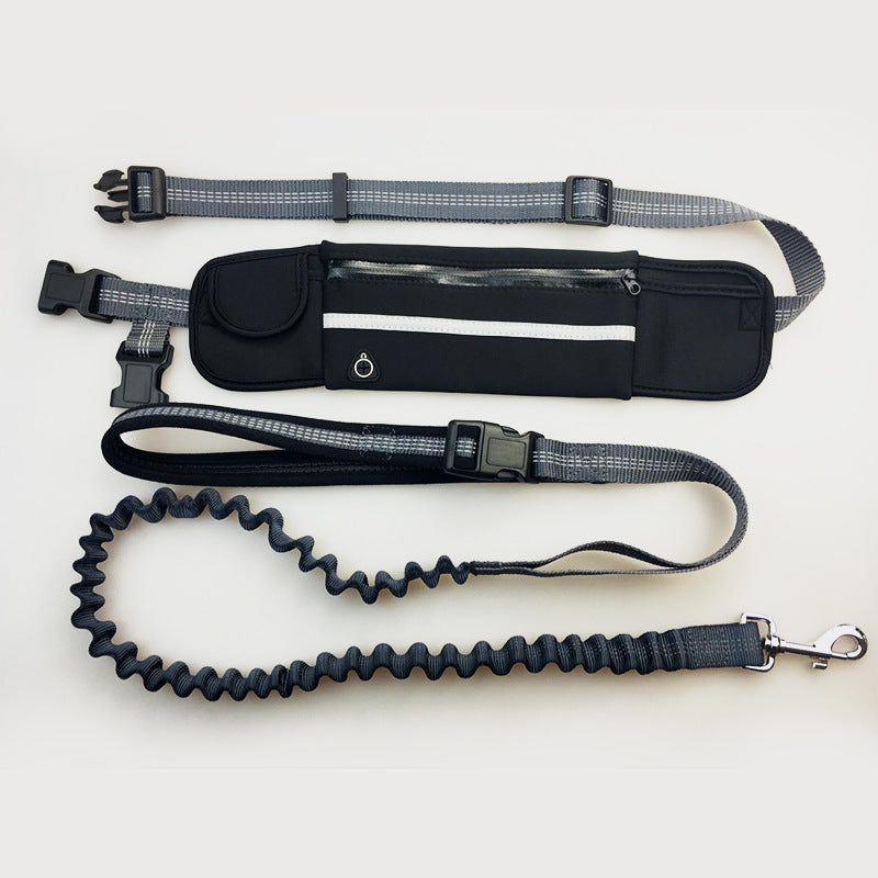 Waterproof Waist Bag for Pets - Sports Running Leash