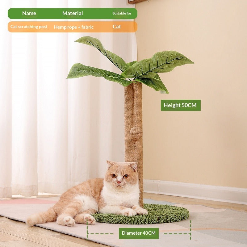 Coconut Tree Cat Climbing Tower