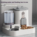 Automatic Pet Feeder with Water Dispenser - Large Capacity