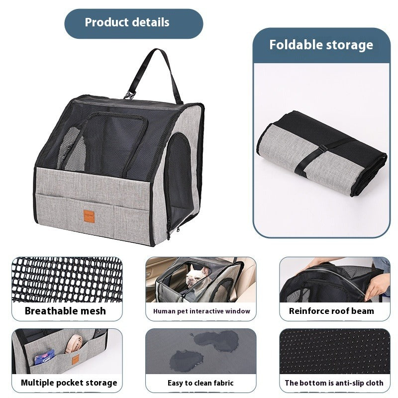 Portable Foldable Waterproof Dog Car Mat