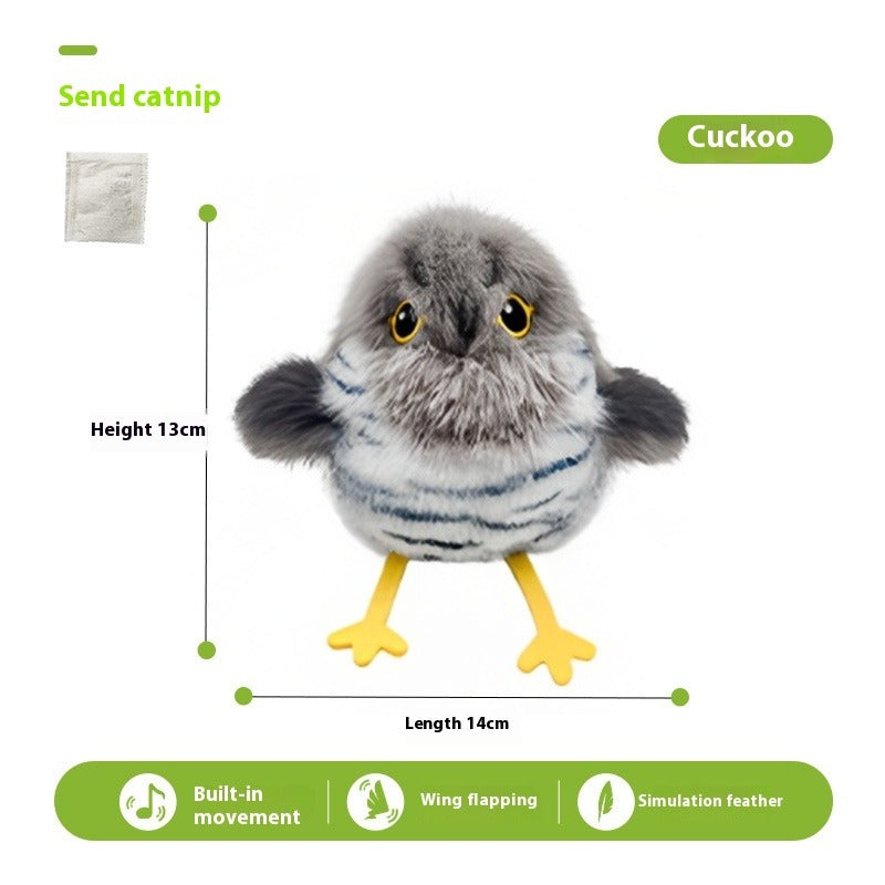 Electric Shaking Bird Cat Toy