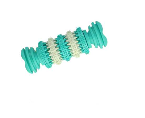 Durable Rubber Dog Toy for Training and Chewing