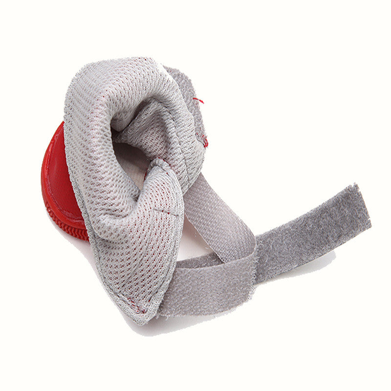 Reflective Strappy Dog Rain Boots for Puppies