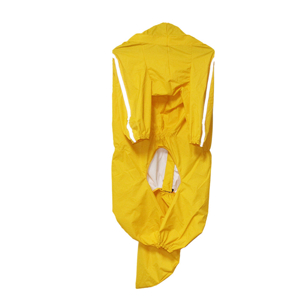 Medium and Large Dog Poncho for Rainy Days