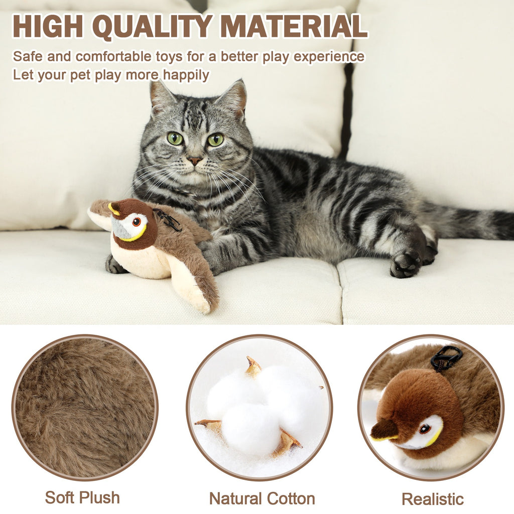 Flapping Bird Interactive Cat Toy