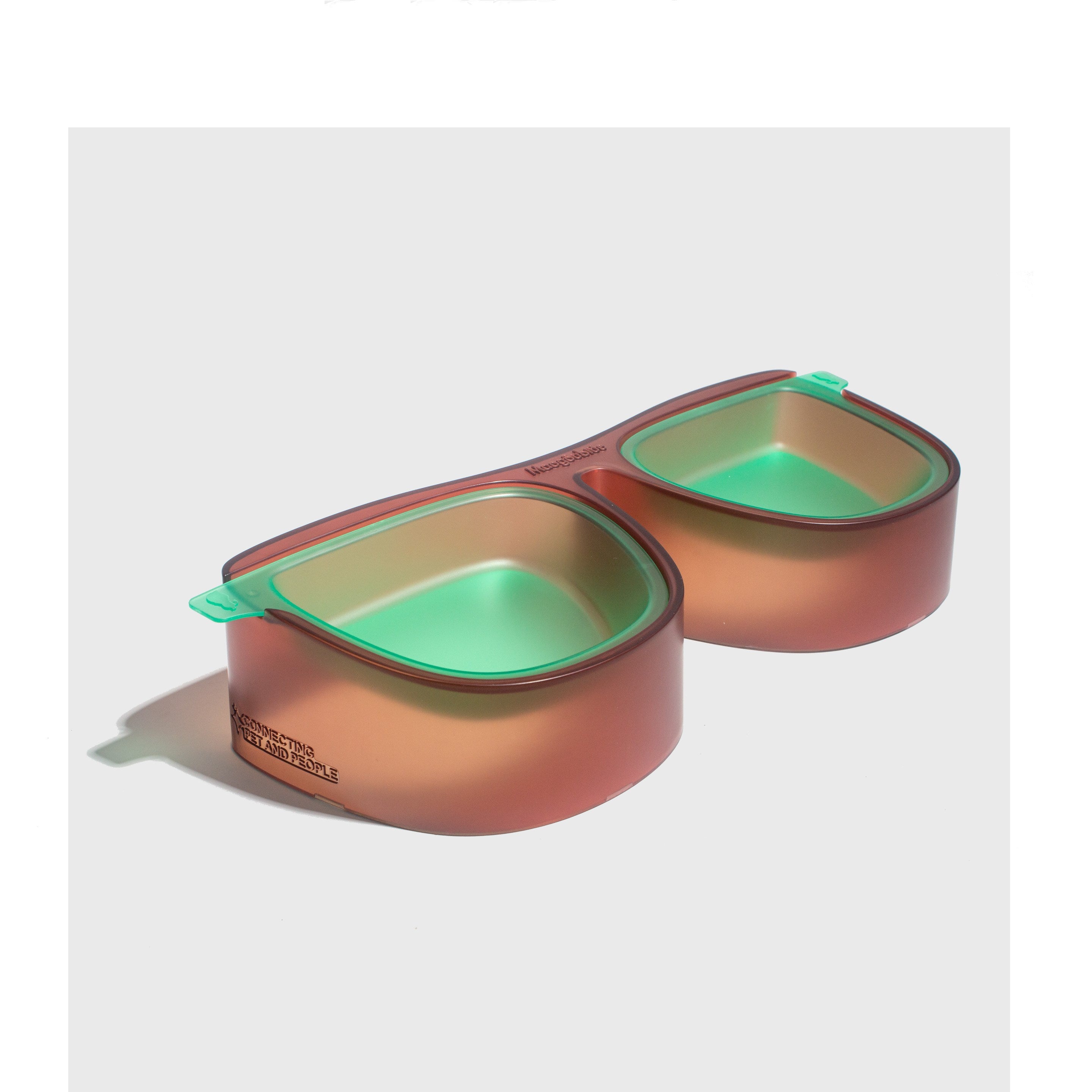 Maogoublue Cat Bowl Set - Anti-Spill Large Capacity