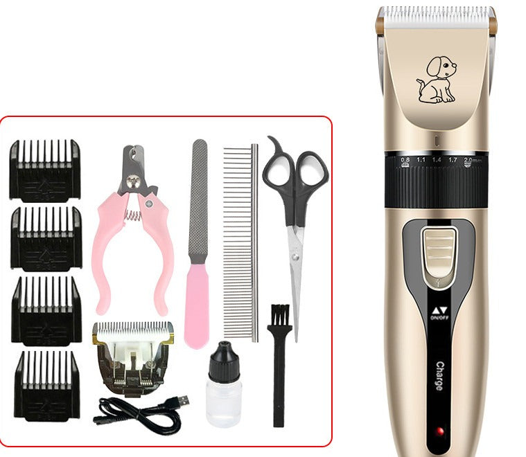 Pet Electric Hair Clipper Set