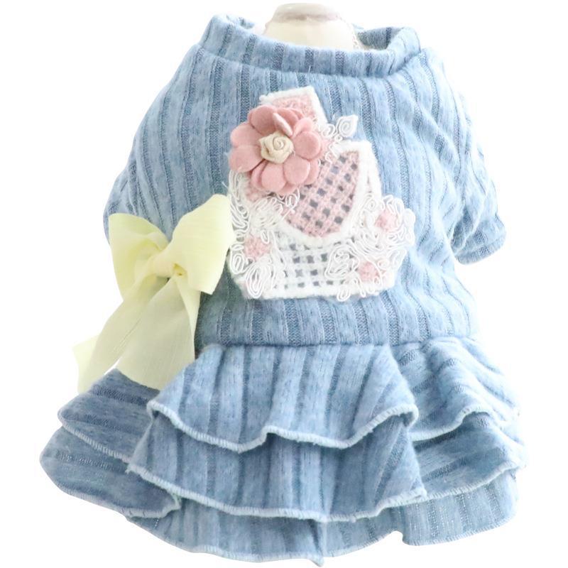 Cotton Padded Princess Skirt for Dogs and Cats