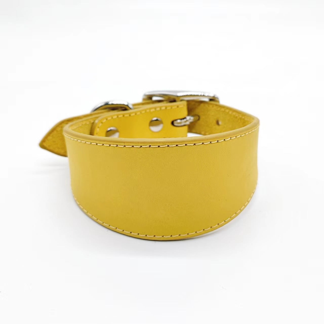 Real Leather Cowhide Dog Collar