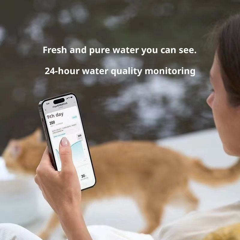 Smart Wireless Pet Water Dispenser for Cats and Dogs