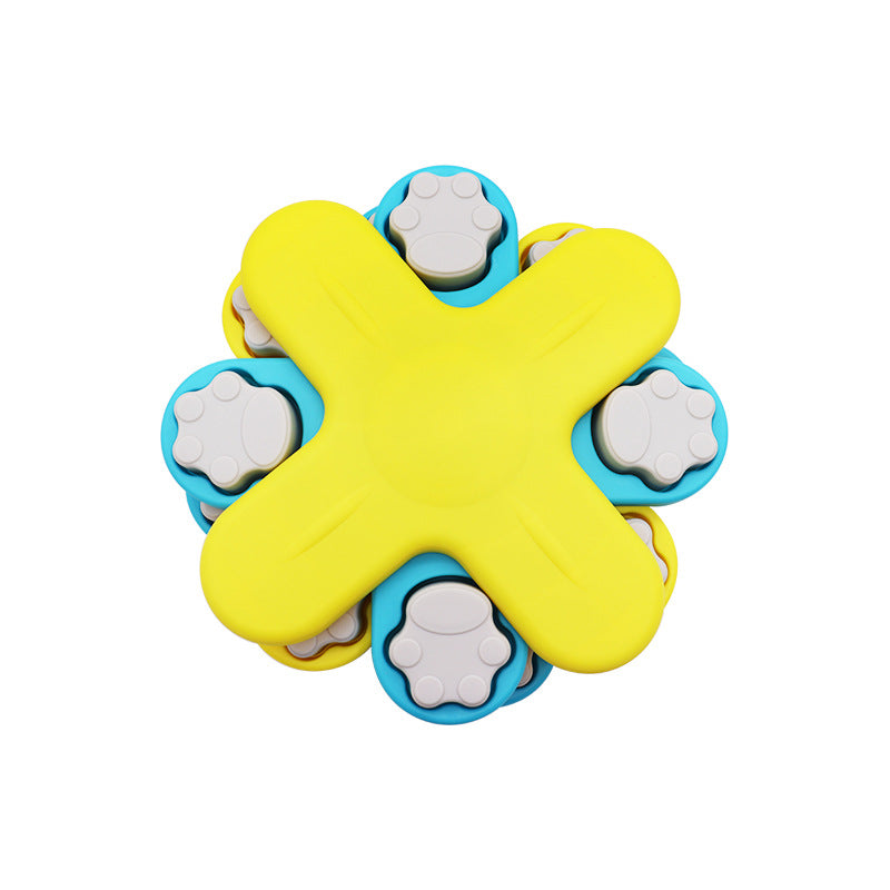 Interactive Slow Feeder Dog Toy with Hide and Seek Design