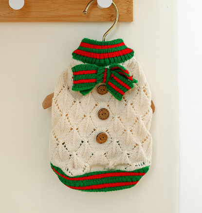Autumn Winter Sweater for Pets: Dogs and Cats
