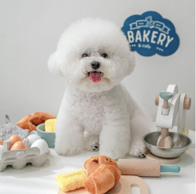 Korean Style Ins Horn Bag Pet Squeaky Plush Toy