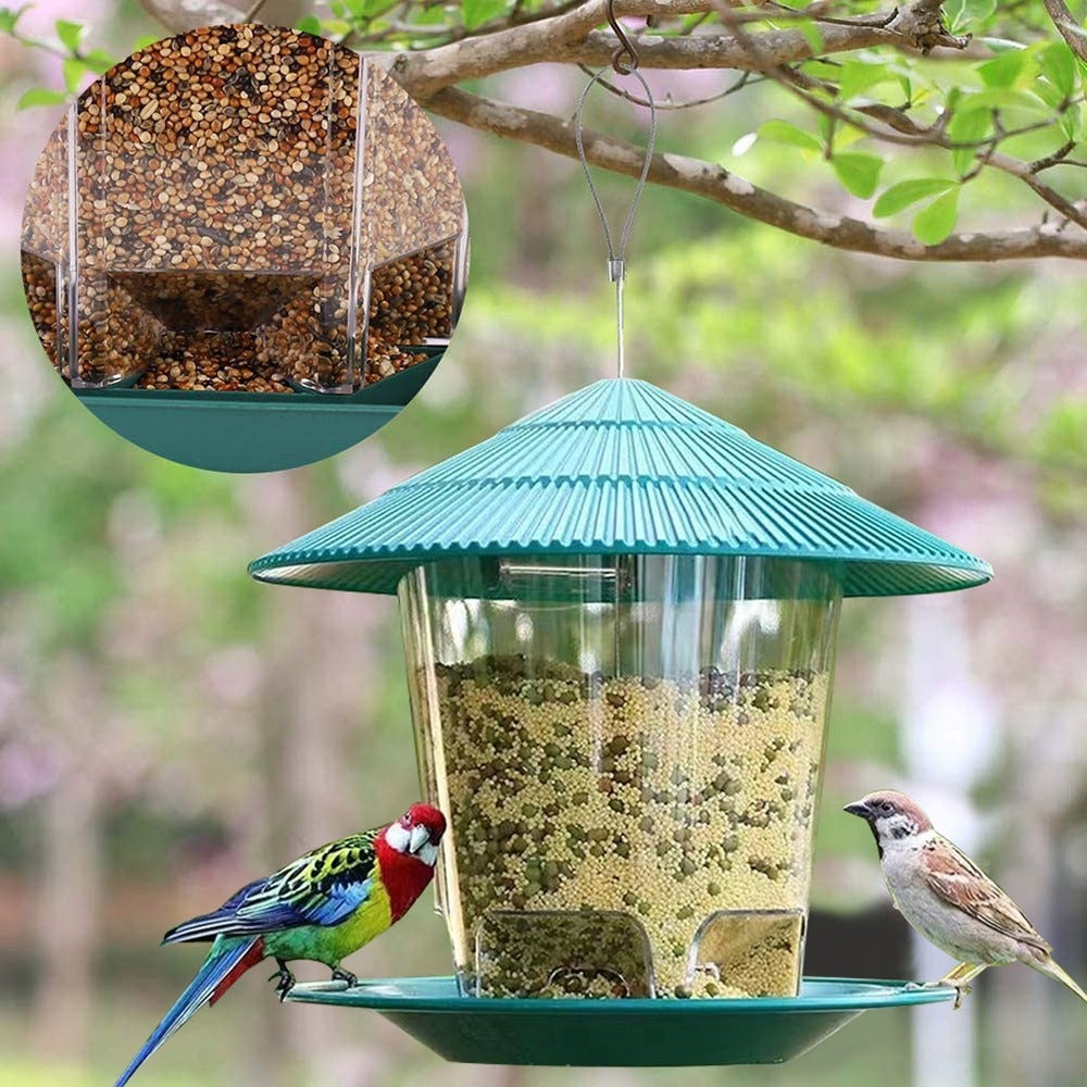 Outdoor Hanging Metal Bird Feeder
