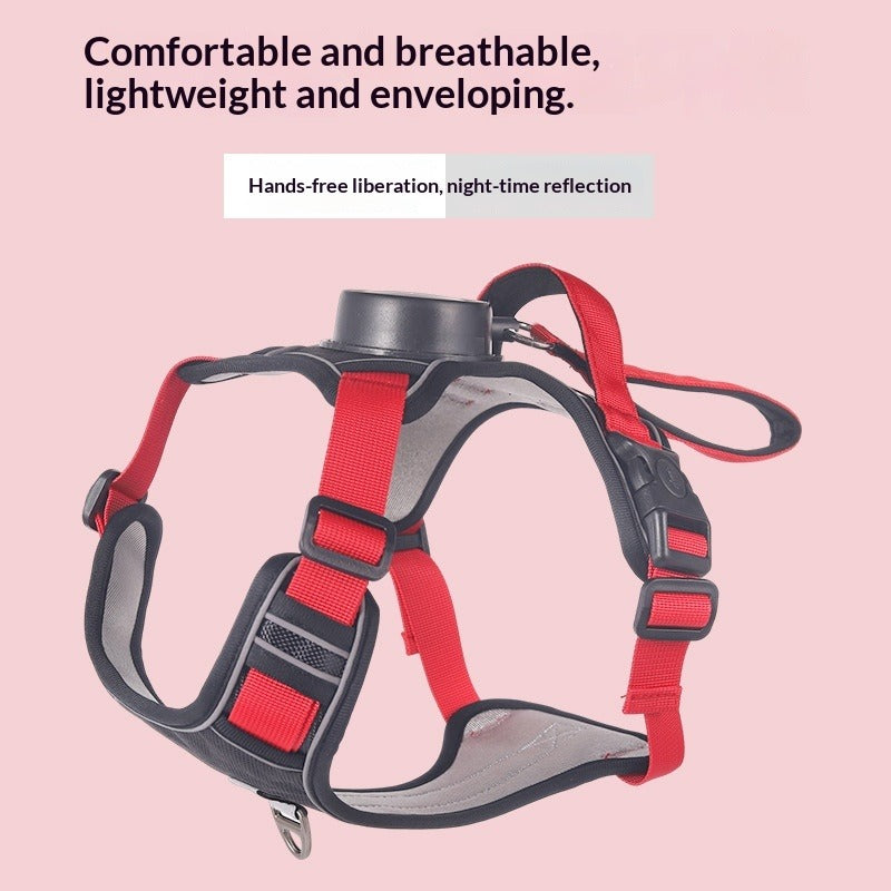 Automatic Retractable Dog Leash & Harness Set
