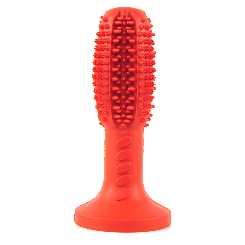 Dog Toothbrush and Molar Cleaning Stick Toy Device