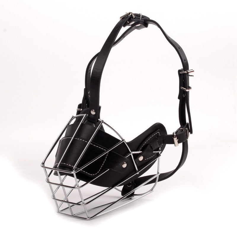 Adjustable Dog Muzzle with Soft Straps for Anti-Bite