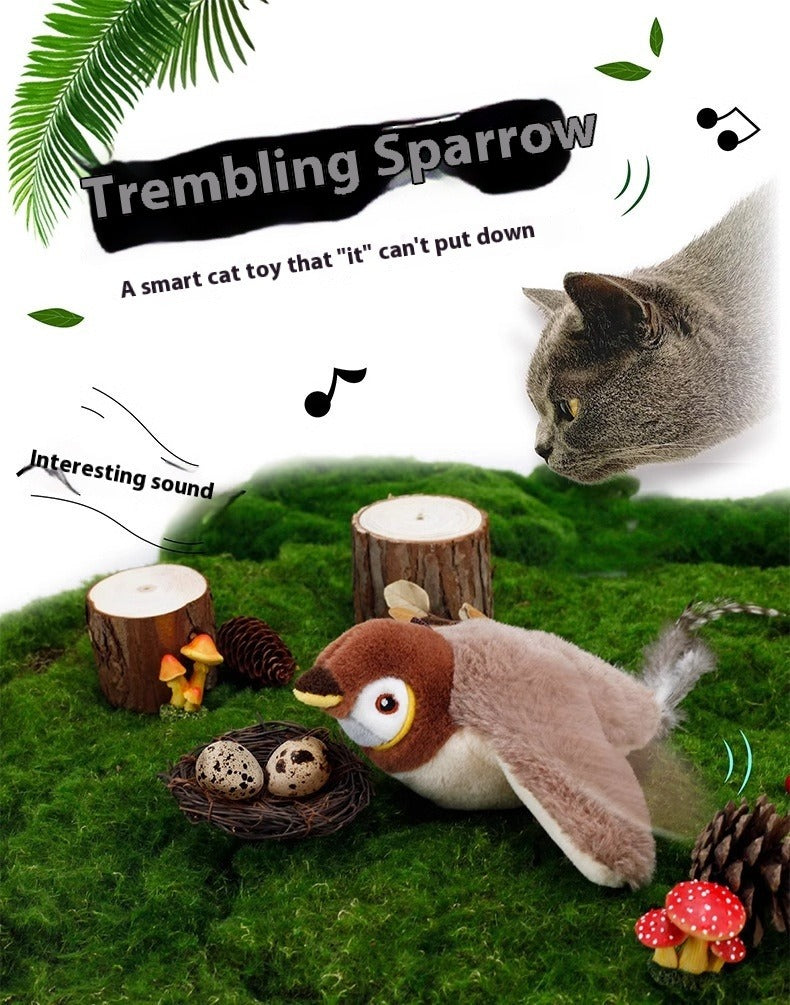 Smart Vibration Cat Toy