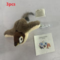 Electric Sound Plush Bird & Fish Pet Toy