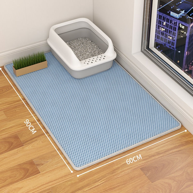 Double Layer Waterproof Cat Litter Mat
