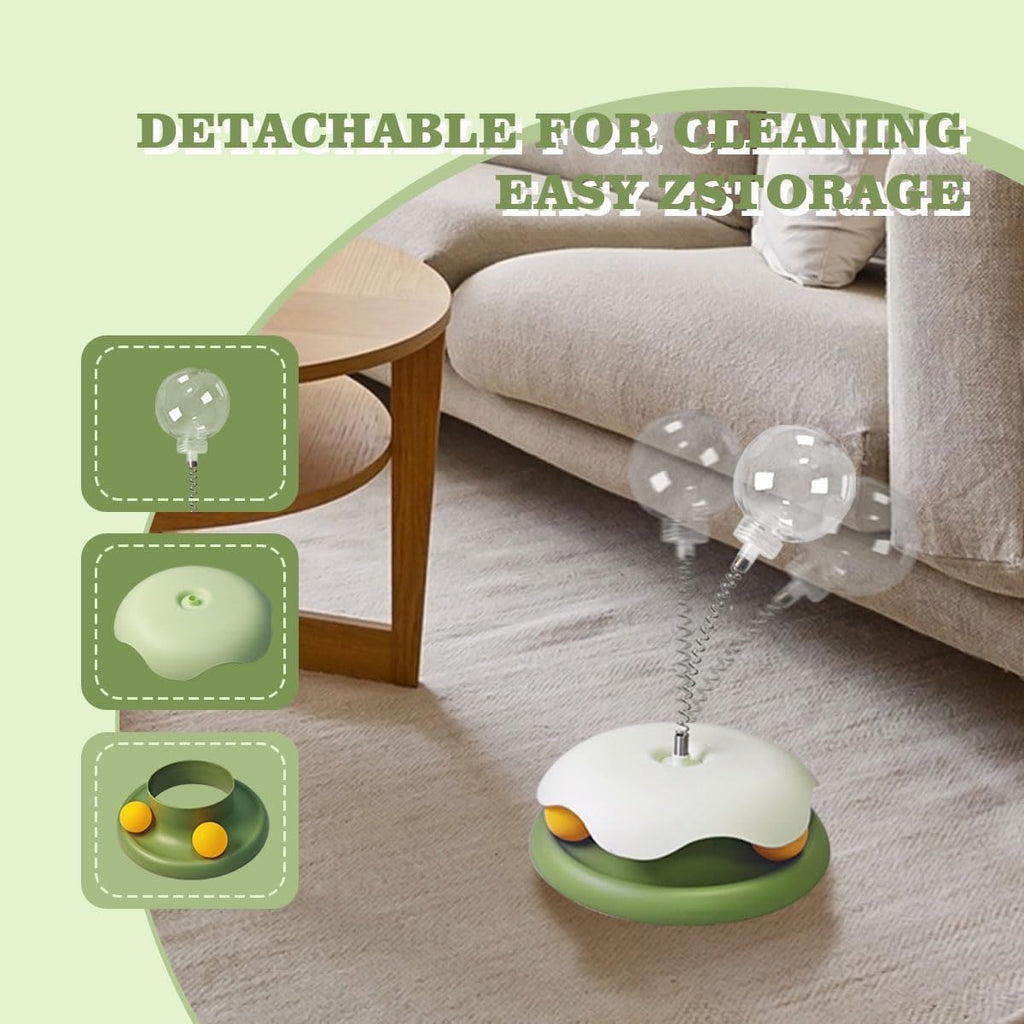 Cat Treat Dispenser Track Ball Toy