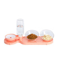 Automatic Double Bowl Feeder and Waterer for Pets