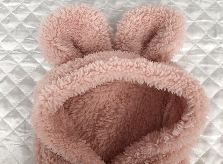 New Bear Ear Hoodie for Teddy Dogs in Solid Color