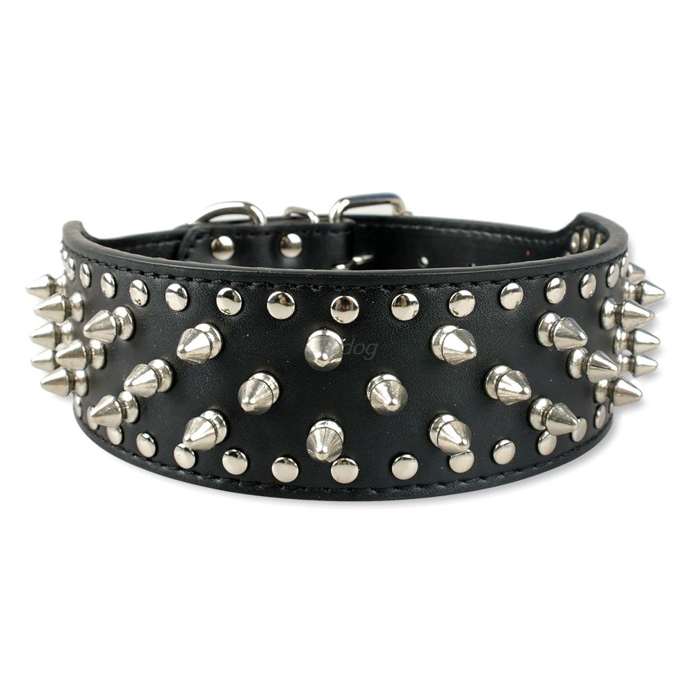 Large Dog Rivet Pet Collar