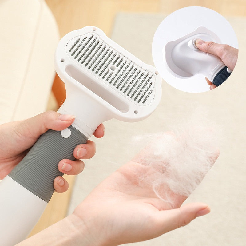 Electric Pet Hair Dryer & Grooming Comb
