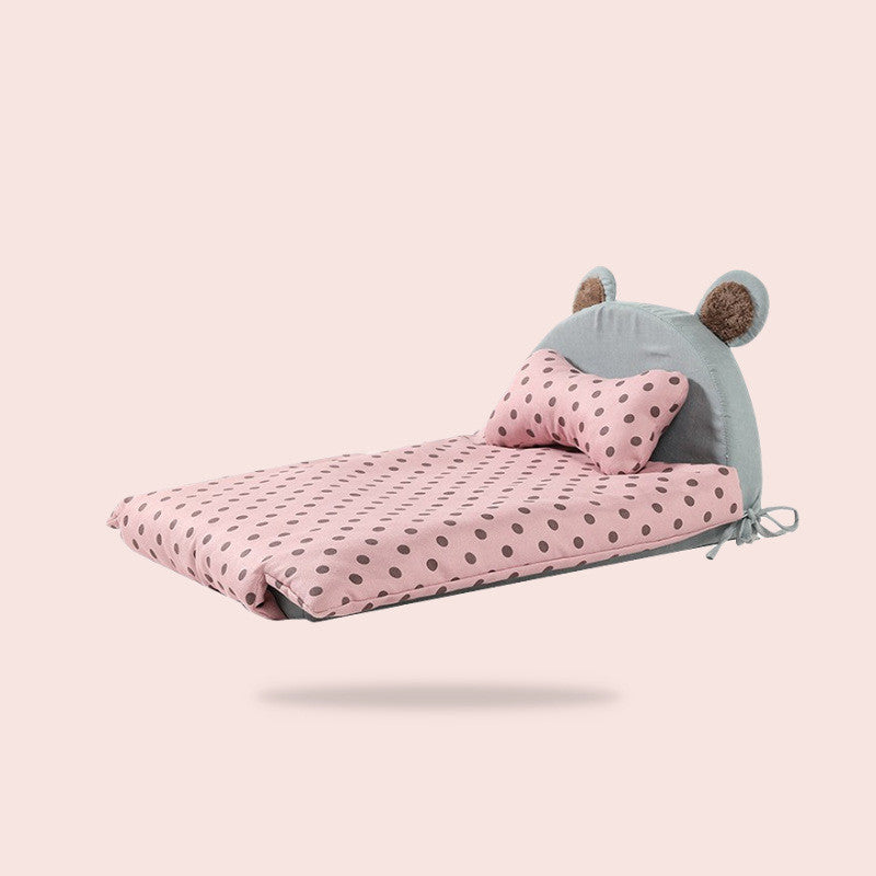 Large Polka Dot Removable Washable Cat Nest for Summer