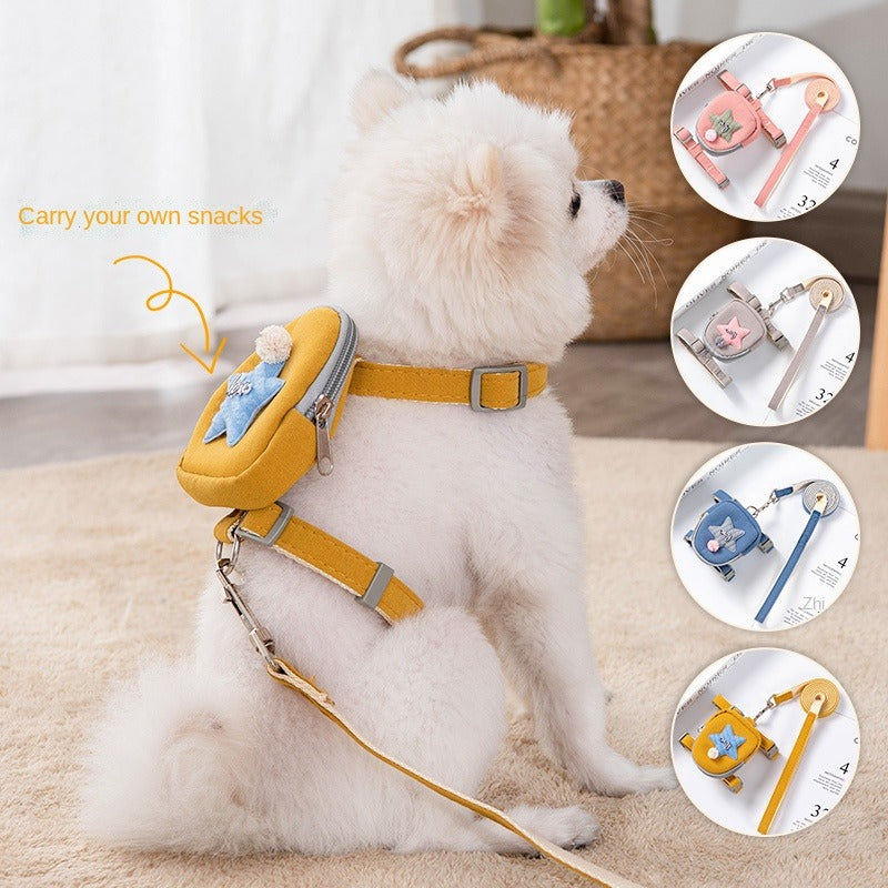 Dog Leash Vest Harness