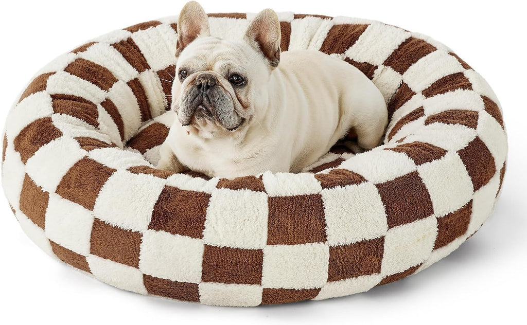 Round Plush Pet Bed