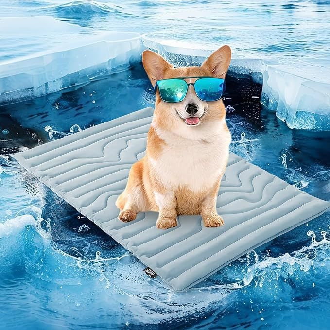 All-Season Cooling Ice Silk Pet Mat