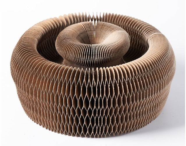 Cat Corrugated Cardboard Scratcher Board