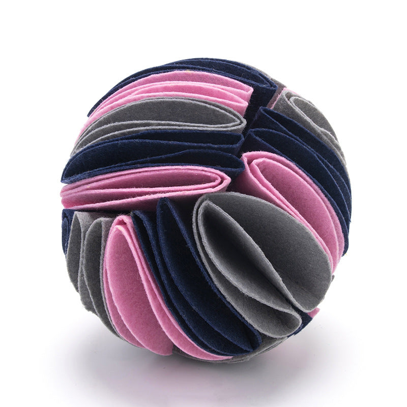 Felt Cloth Sniffing Ball for Dogs
