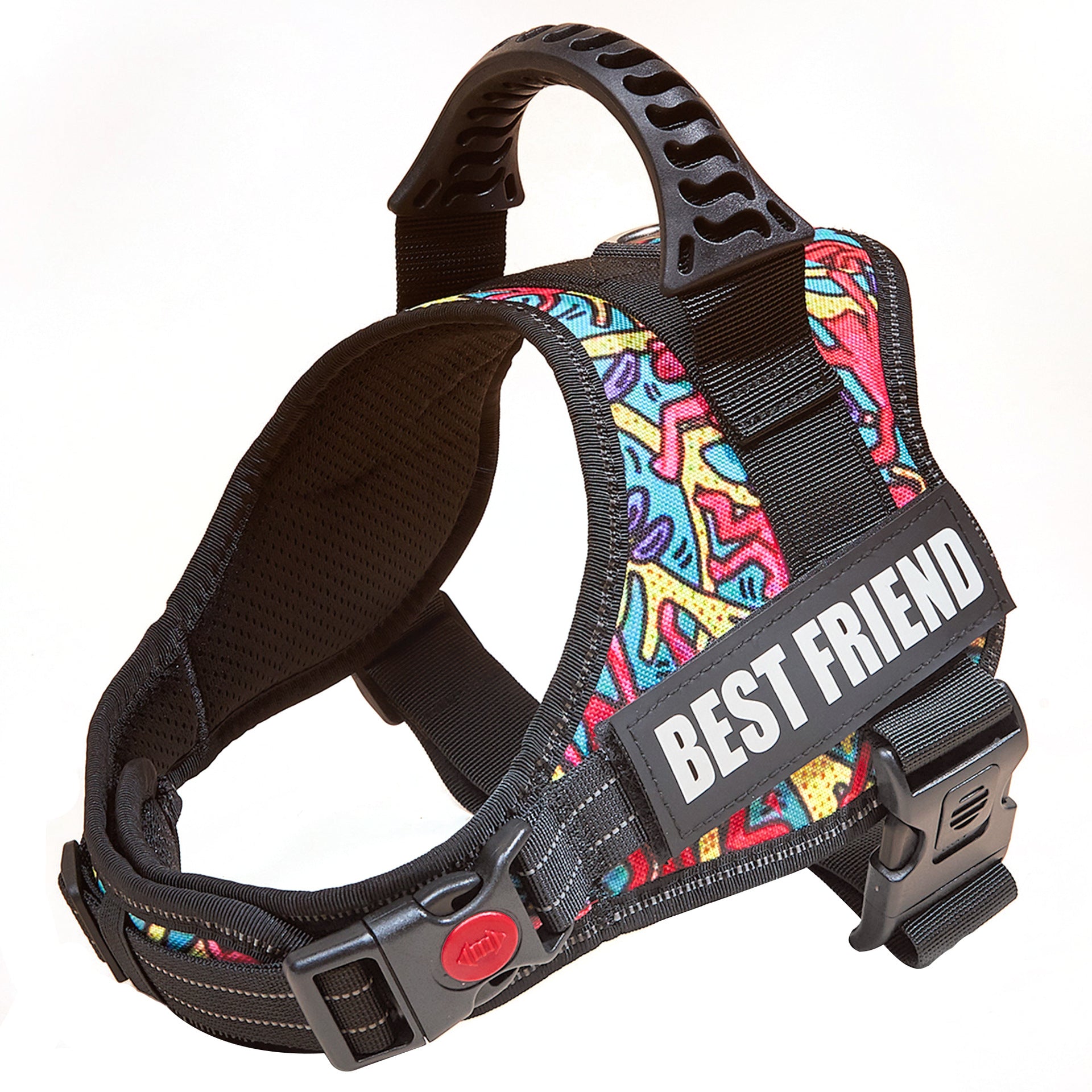 Large Dog Chest Harness with Collars and Lead Rope