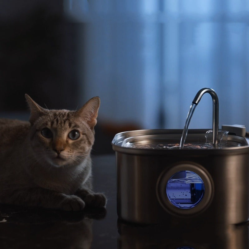 3.2L Stainless Steel Pet Water Dispenser